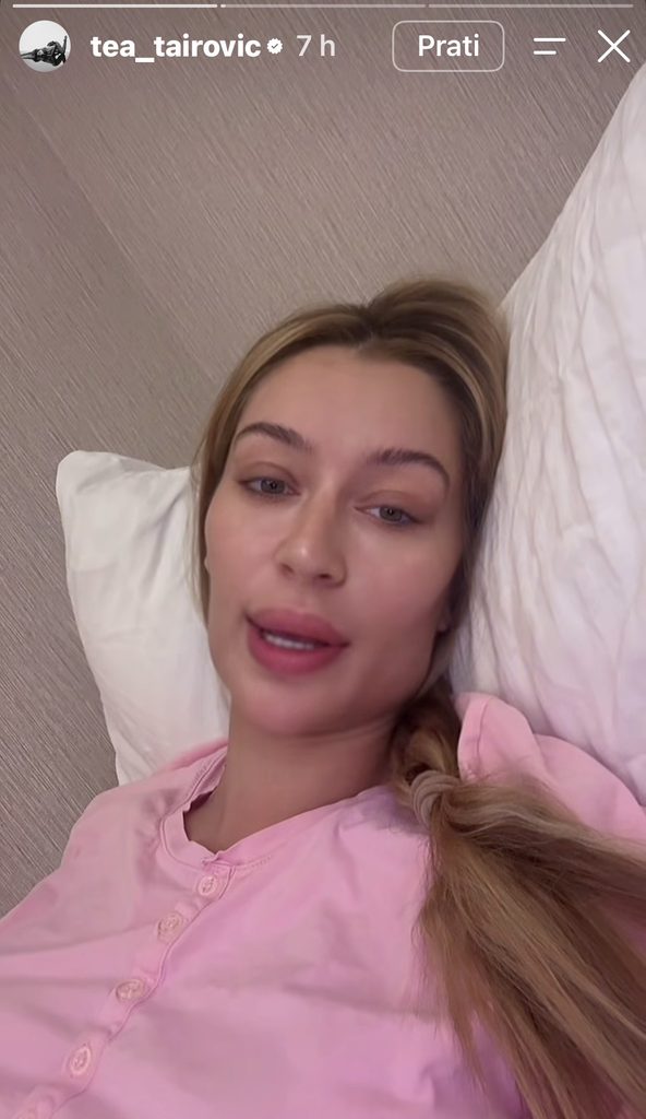 Tea Tairović se oglasila iz bolnice nakon operacije
